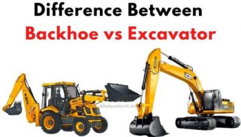 Difference Between Backhoe vs Excavator