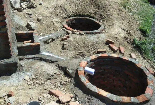 soak pit pipe connection 