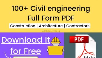 100+ Common Civil full form | Civil Engineering Abbreviations