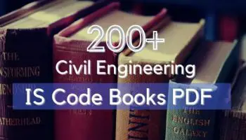 200+ IS Code Books for Civil Engineering Pdf Download