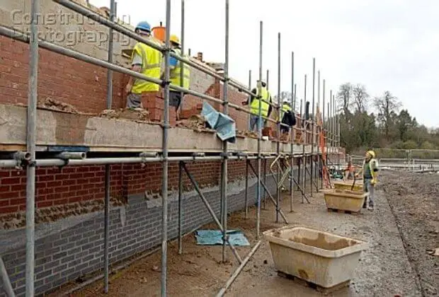 Single scaffolding or Bricklayer scaffolding 