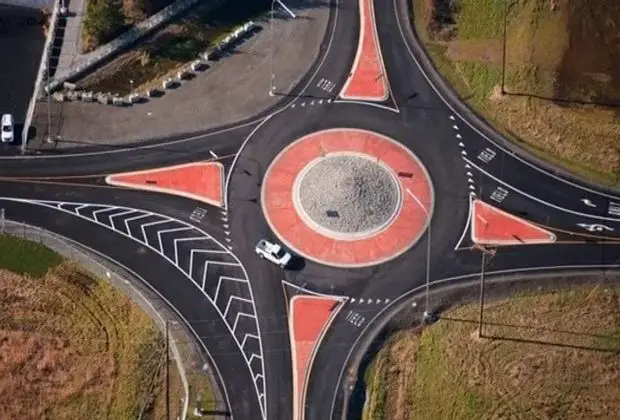Rotary or Central Traffic Islands